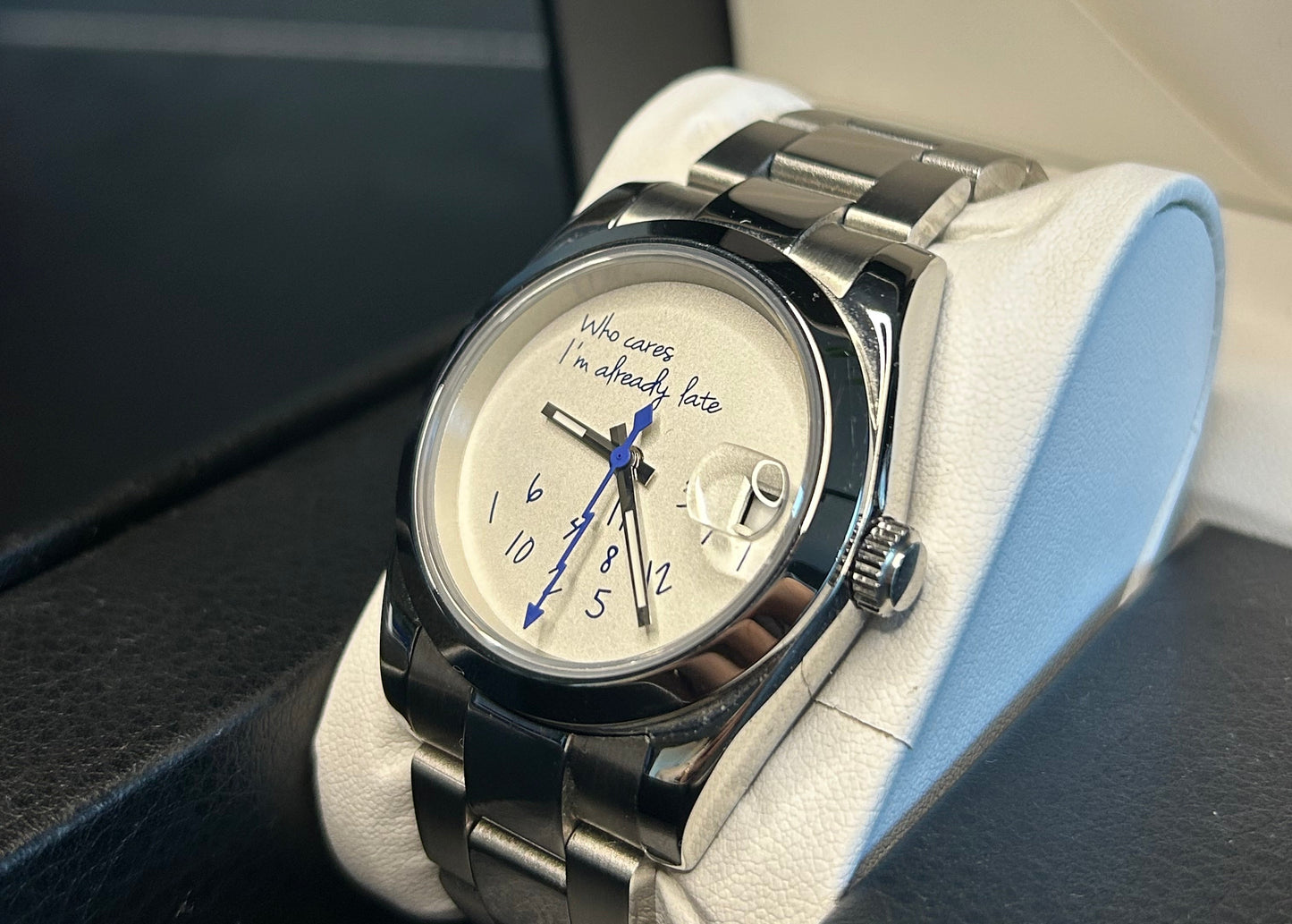 DATE- who cares I'm already late