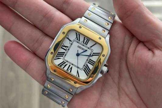 SANTOS- two tone/white