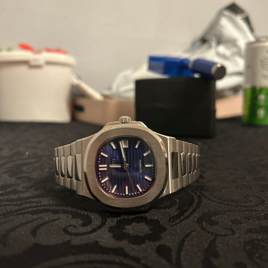 NAUT- blue/silver