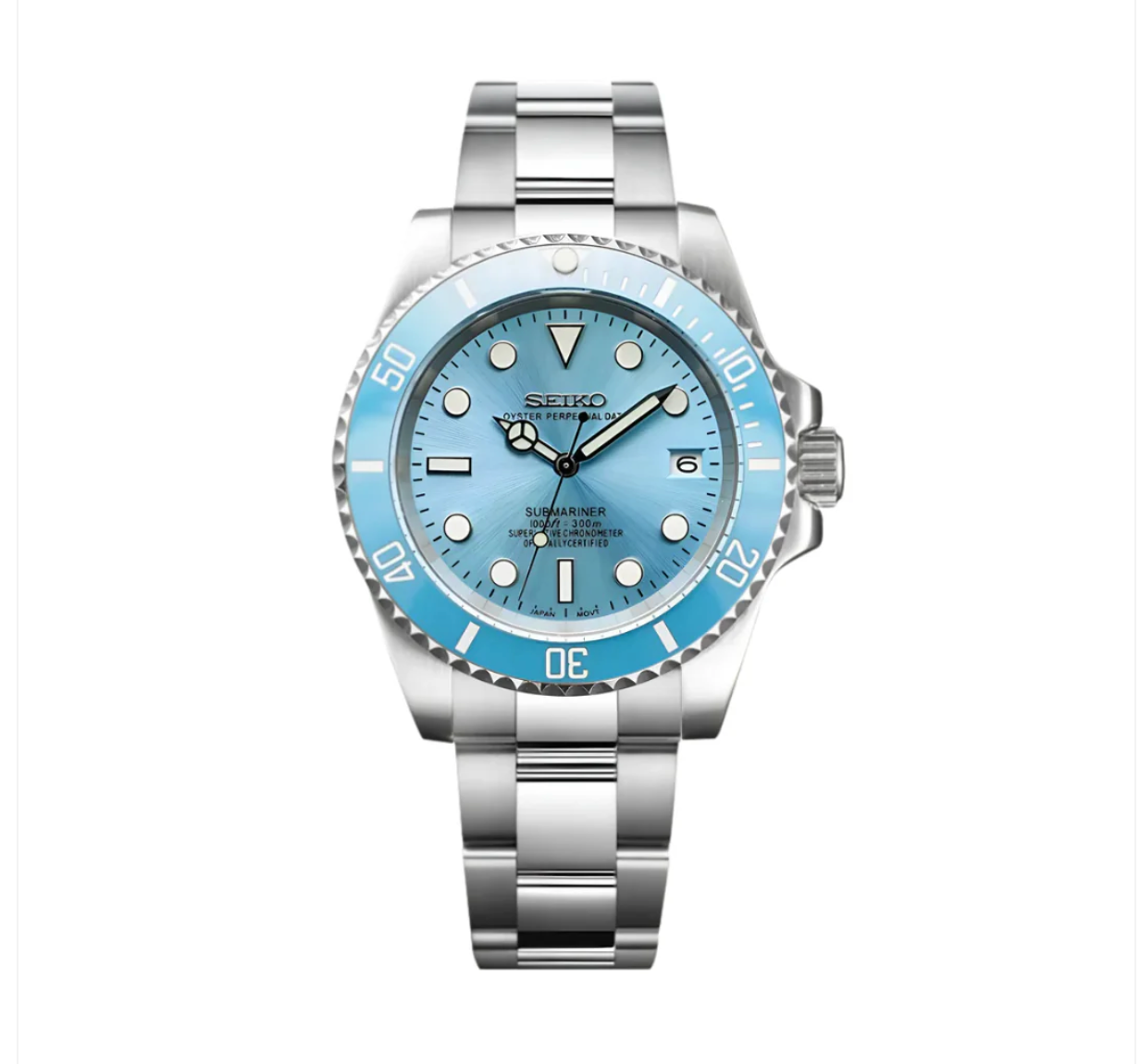 SUB- silver/baby blue