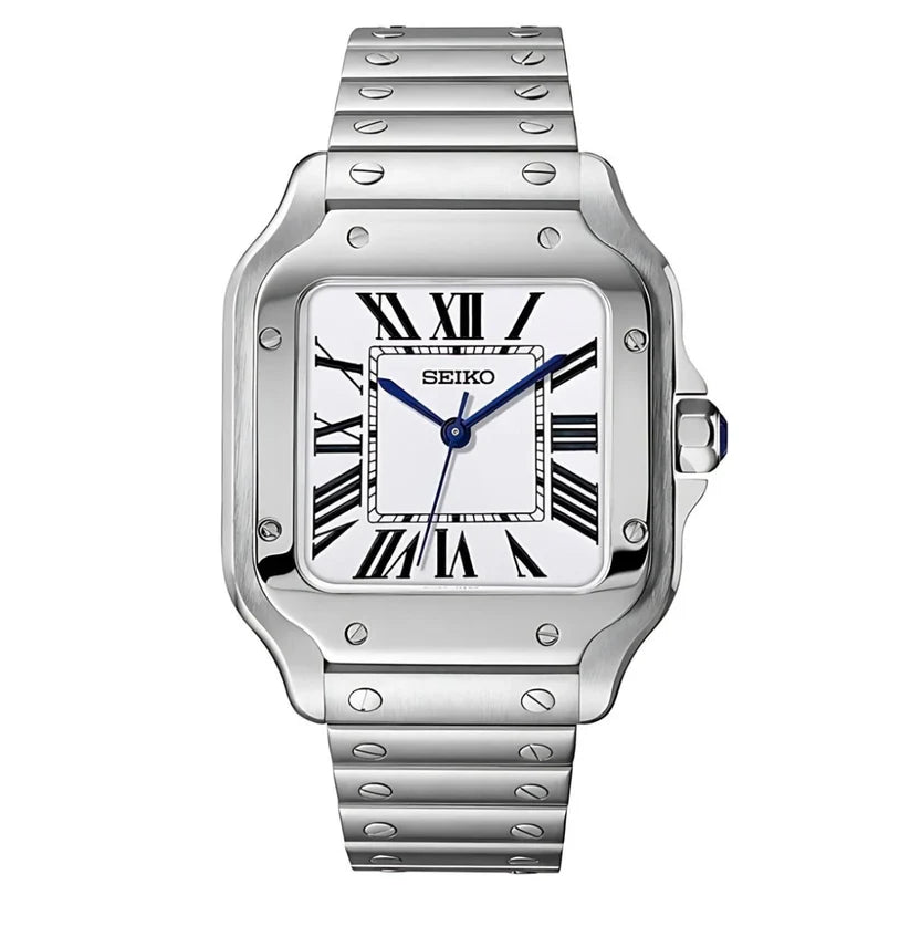 SANTOS- silver/white